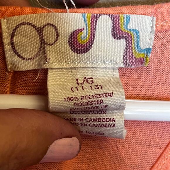 Y2k 1995 Summer Forever Twist Tie Shoulder Swimsuit Cover Up Large 11-13 - Picture 3 of 10